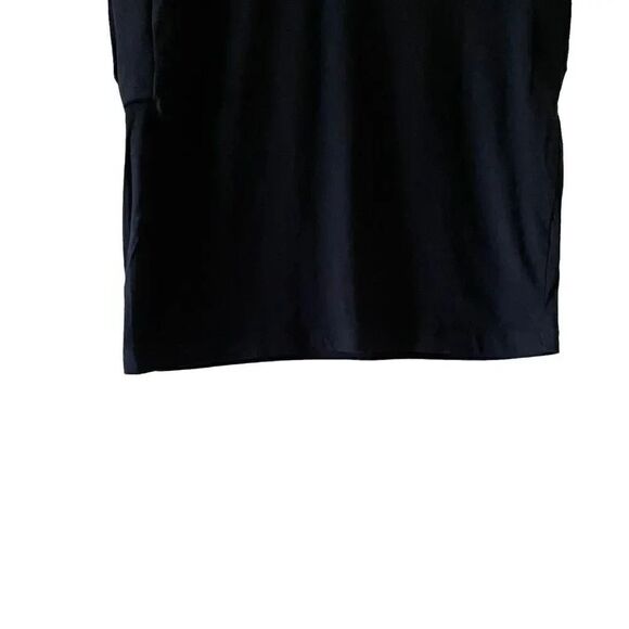 Zara Women’s Black Solid Crewneck Cotton Essential Sleeveless T-Shirt SZ S #1164 - Picture 3 of 12